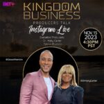 DeVon Franklin Instagram - Join me and my producing partner @drhollycarter, TODAY at 4:30PM PST right here on IG LIVE!🗣️🙌🏾 We’ll be talking ALL things @officialkingdombusiness , taking YOUR questions LIVE (DROP YOUR QUESTIONS IN THE COMMENTS) and inviting a few KB fans onto the LIVE with us!👇🏾💬
