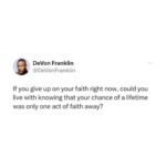 DeVon Franklin Instagram - You have managed to get this far, don’t give up now! 🙌🏾🔥