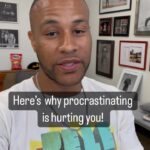 DeVon Franklin Instagram - No matter what excuse you have for procrastinating, can you honestly say it justifies why you aren’t pursuing your dream or doing the work required for you to go to the next level? Success is never achieved in the comfort of our excuses; it’s achieved in the discomfort required to push us into who we are destined to become...I want to encourage you not to let the comfort of procrastination rob you of your destiny. If you’re ready to choose your calling over your comfort, drop a 🙌🏾 below!