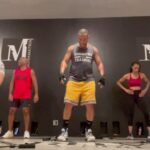 DeVon Franklin Instagram - Always a good time in the @donamatrixtraining !!! And no this video isn’t sped up, it’s just How We Do!!! It’s the 4th quarter of 2023, God does His best work in the 4th quarter, let’s go 🔥🔥🔥
