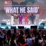 DeVon Franklin Instagram - I’m beyond grateful @sarahjakesroberts and my brother @toureroberts invited me to participate on the men’s panel 🙌🏾 Thank you to my sister @sarahjakesroberts for asking me to pray with the 40,000 women in attendance at @womanevolve! I wanted to share this prayer with you. You are ONE OF ONE, God’s unique creation and you shall not compromise who you are to fit into someone’s idea of who you should be. Comment “☝🏾” if you claim that you are ONE OF ONE and tag someone who needs to hear this today!