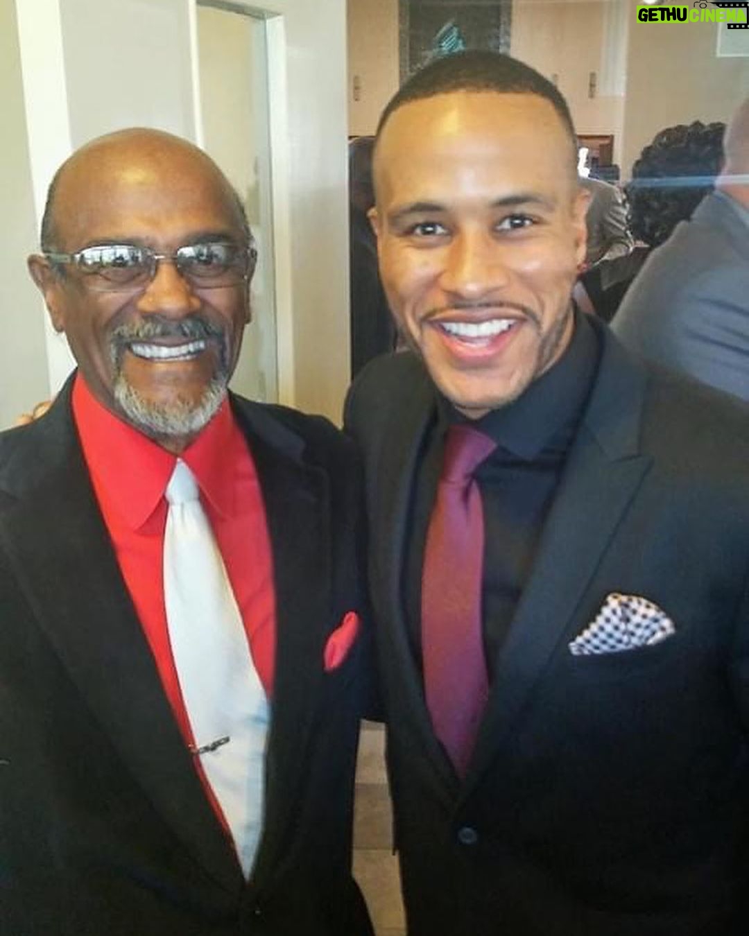 DeVon Franklin Instagram - As God would have it, a week ago I went to visit Brother Clavon, a man who was like a surrogate grandfather to me. Over the years he was one of my biggest supporters, always encouraging me to go further than I thought I could go as a man of God and a preacher. Last week, he was in the hospital after falling and he wasn’t doing well. Once I got into the room to see him, he started moving my excitedly, he could barely speak but yes his wife asked did he see me, he was able to say yes. I had no idea idea that within a few hours of that exchange that he would pass away 🕊️🥹 ✝️ Even though I know death is part of God’s plan, that knowledge doesn’t take away the emotional sting. When Brother Clavon was alive, whenever you ask him how he was doing, he’d always say “I’m living in the blessings!” — I’m in pain but at peace because we had a full and wonderful relationship. I will strive to “live in the blessings” every day. If there’s someone you need to make amends with, please do it today and don’t delay. We never know how much time is left on our clocks of life. Rest in Power Brother Clavon, see you again in the Earth made new 👊🏾💯☀️