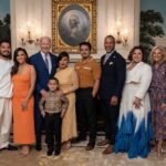 DeVon Franklin Instagram - I would have never thought that I’d be invited to the @WhiteHouse to screen a movie I produced! Honored to go there alongside my @flaminhotmovie family! Thank you @evalongoria, @jesslivmo and @elsamariecollins for making this dream become a reality! Thank you so much to @potus and @flotus for having us! It was funny because @evalongoria did the introductions as we went through the receiving line to meet President Biden and Dr. Biden. And when she introduced me as the producer of Flamin’ Hot, the President grabbed my right bicep and said “Eva, are you sure he had enough time outside of the gym to produce the movie?” We all fell out laughing 🤣🤣🤣   In light of recent SCOTUS decisions, it’s moments like this that remind me, that diversity, representation and inclusion are essential to fabric of our nation and worthy to be celebrated and fought for! As @hotcheetosrpm says “every revelation leads to a Revolution” we must keep fighting for equality and justice for all 👊🏾🔥 White House