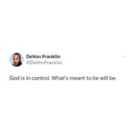 DeVon Franklin Instagram - Remember, God already knows how your story will end. He is working to develop you every day. Trust him and be obedient to His will. Drop a 🙏🏾 if you agree and tag someone that needs to hear this…