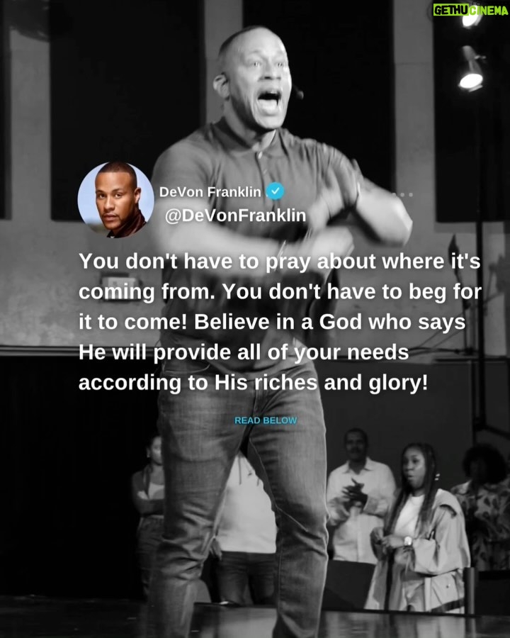 DeVon Franklin Instagram - 📢 YOUR VALUE IS FOUND IN GOD & GOD ALONE 📢 This Sunday @DeVonFranklin is with us and you don’t want to miss it… Details below ⬇️ Family if you’re local to LA or you can join us online, this is a Sunday you won’t want to miss. You are ONE of ONE & there is so much God has in store for your life. Join us! 🙏 Online ⌚7AM 9AM 11:30AM 2:30PM 6PM PST 📺YouTube, Facebook and http://one.online In-Person ⌚9AM + 11:30AM PST 🚪Doors open 15 min before the start of service 📍614 N La Brea Ave Los Angeles, CA #onechurch #oneexperience#oneonline #DeVonFranklin Which service are you attending?! ONE A Potter’s House Church