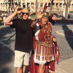 Dean Norris Instagram – Throwback to the time I visited Rome and ran into Jonathan Banks