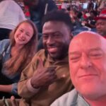 Dean Norris Instagram – Pelican game!! @therealsinquawalls Thank You @shootersxshoot70