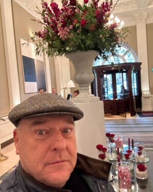 Dean Norris Instagram - Thank you @thebalmoral for a lovely stay