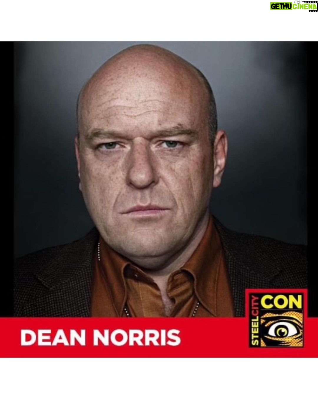 Dean Norris Instagram - Hey everyone! I’m heading to @steelcitycomiccon December 8-10th come on out I’ll be signing and taking photos all weekend!