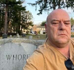 Dean Norris Instagram - A good reason not to cheat on your spouse, especially if you die first