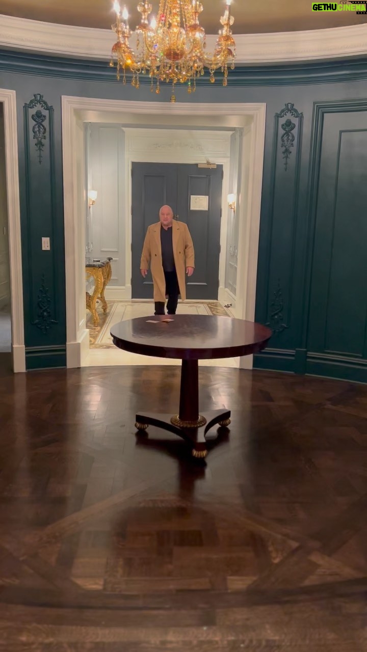 Dean Norris Instagram - Royal Suite at The Plaza Hotel. NYC for the holidays!