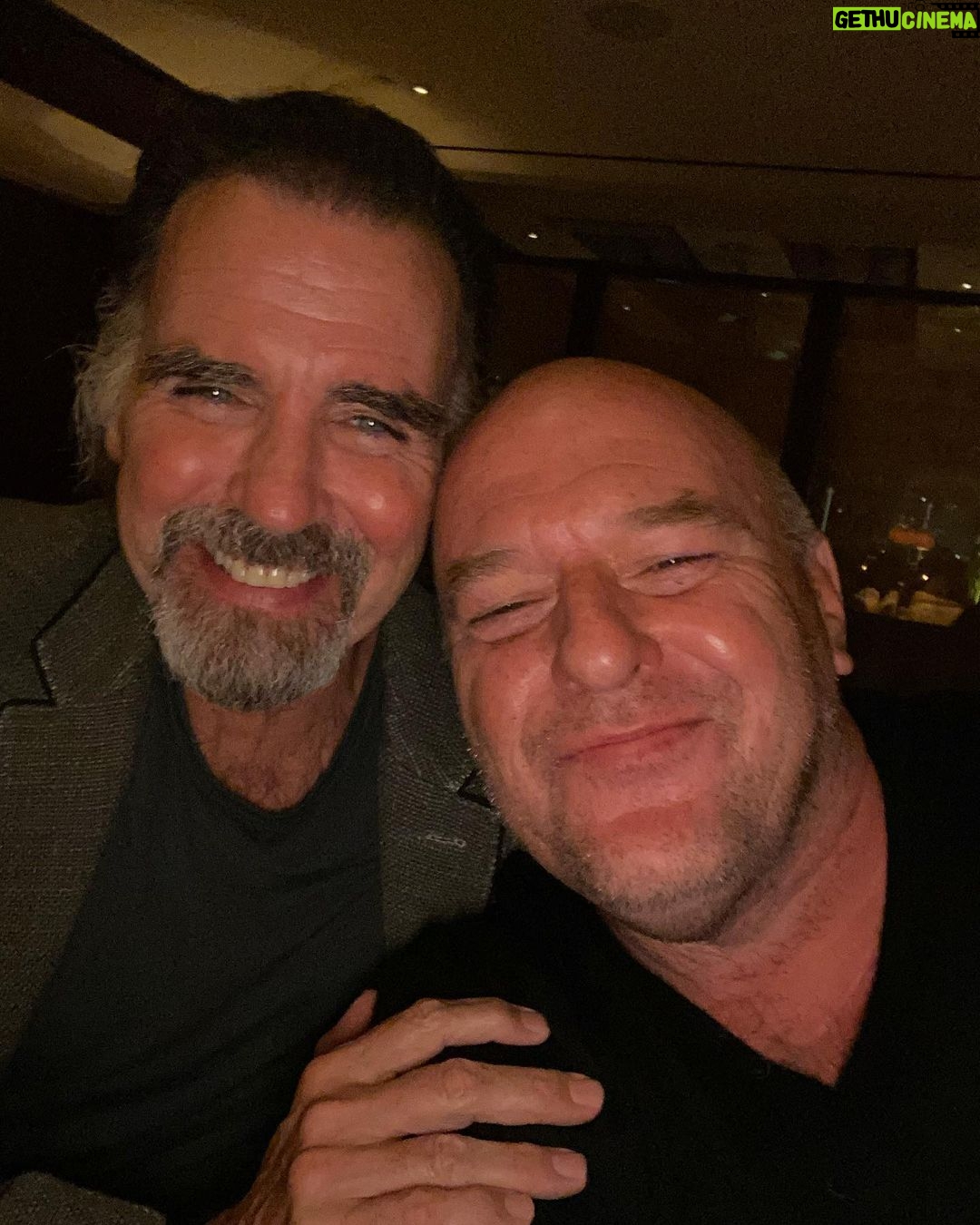 Dean Norris Instagram - My old best bud Jeff Fahey. We’re having a couple