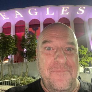 Dean Norris Instagram - Another night another concert. #eaglesband @eagles