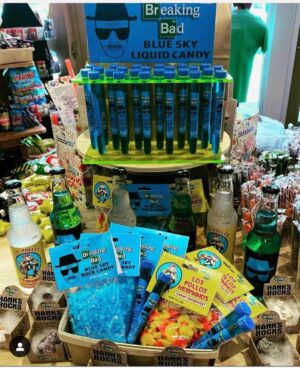 Dean Norris Instagram - Check out these new Breaking Bad candies and sodas!! Available at @rocketfizzofficial and soon at any cool candy store!!
