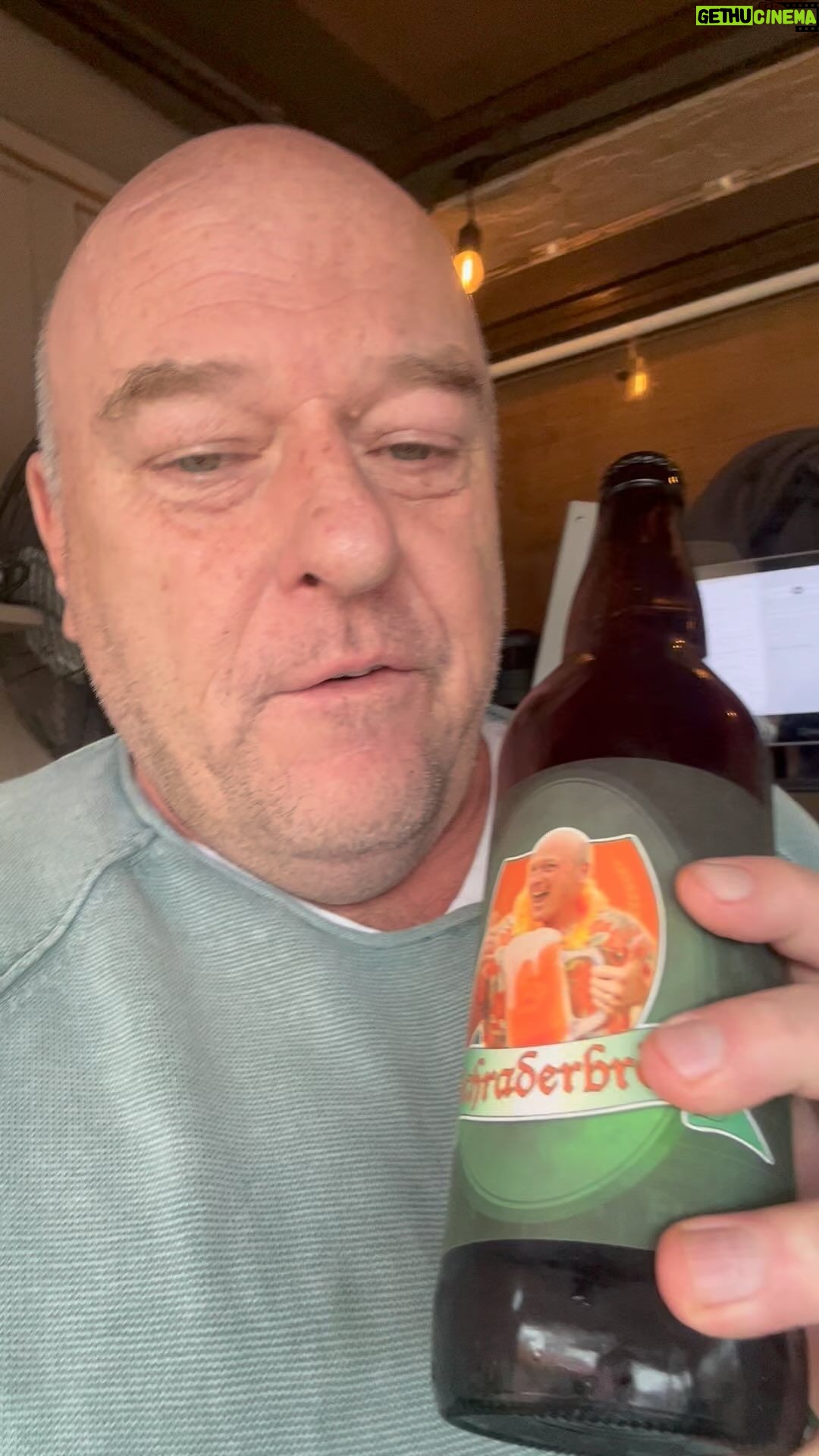 Dean Norris Instagram - Presale on Schraderbrau begins tonite @craftshack.com Order before they run out!!