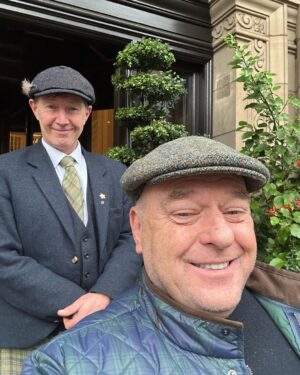 Dean Norris Instagram - Thank you @thebalmoral for a lovely stay