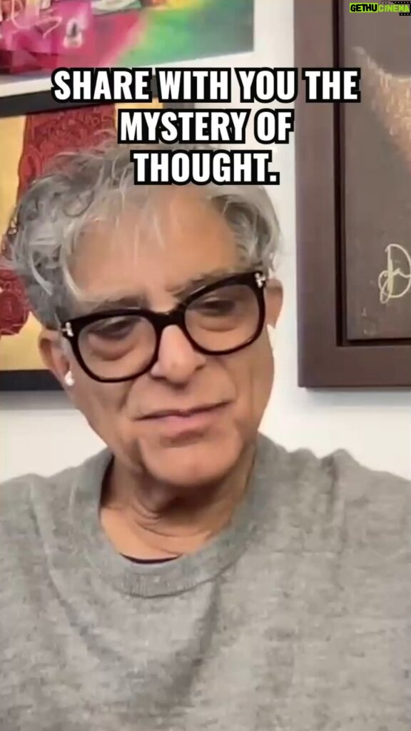 Deepak Chopra Instagram - Where do our thoughts come from? What is the connection to karma. How do we use thought to go beyond karma? What is evolutionary thought? #thoughts #mindfulness #karma #yoga #meditation #healing #philosophy #spirituality #consciousness #wellbeing #selfdiscovery