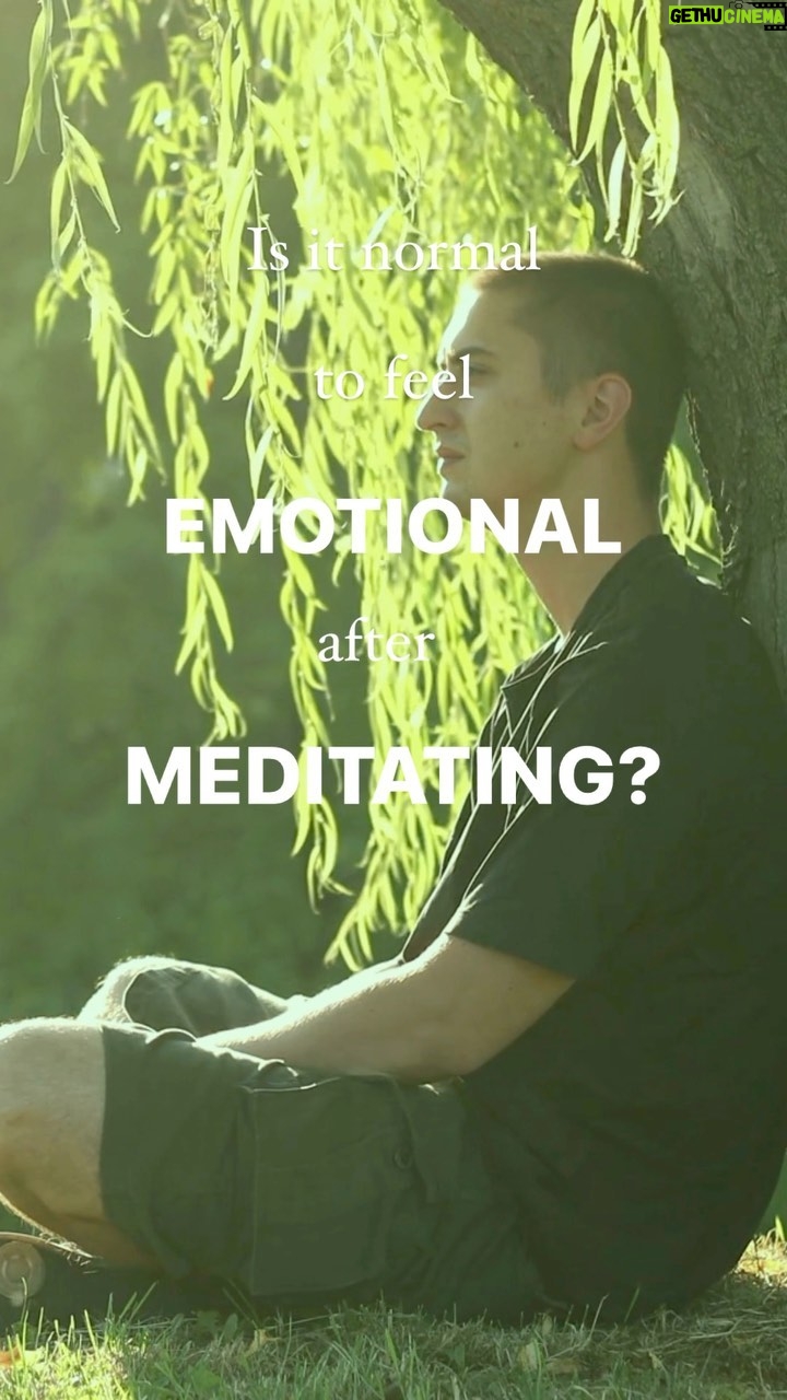 Deepak Chopra Instagram - #AskDeepak “I had been flirting with meditation sporadically for the past few months but never doing it properly and regularly missing sessions. Now, for the last week after doing more research I have been doing thorough, disciplined meditation sessions twice 20 minutes a day. As it’s so soon it’s hard to pinpoint any differences in me. However, the last couple of mornings (after meditating the night before and before my morning meditation), I have felt very emotional, even to the point of tears for no particular reason and when thinking about my parents. They are both fairly elderly but fine at the moment, so I have no idea why now I’m feeling so emotional. I know people can experience strong emotions during meditation but when it happens during the day or the morning after, is this still a symptom of the meditation? Is this a good sign that meditation is working? Your insight would be much appreciated as I’m a little worried.” My response: It can sometimes happen when we first begin meditating that we tap into and start releasing old emotional tension and conditioning. This healing process may continue after meditation and express itself as an exaggerated emotional sensitivity or tearfulness. Don’t be concerned, it is a healthy indication that your meditation practice is helping to heal some past emotional pains. Once that old trauma has cleared away, it will leave you stronger, more open, and loving. Love, Deepak