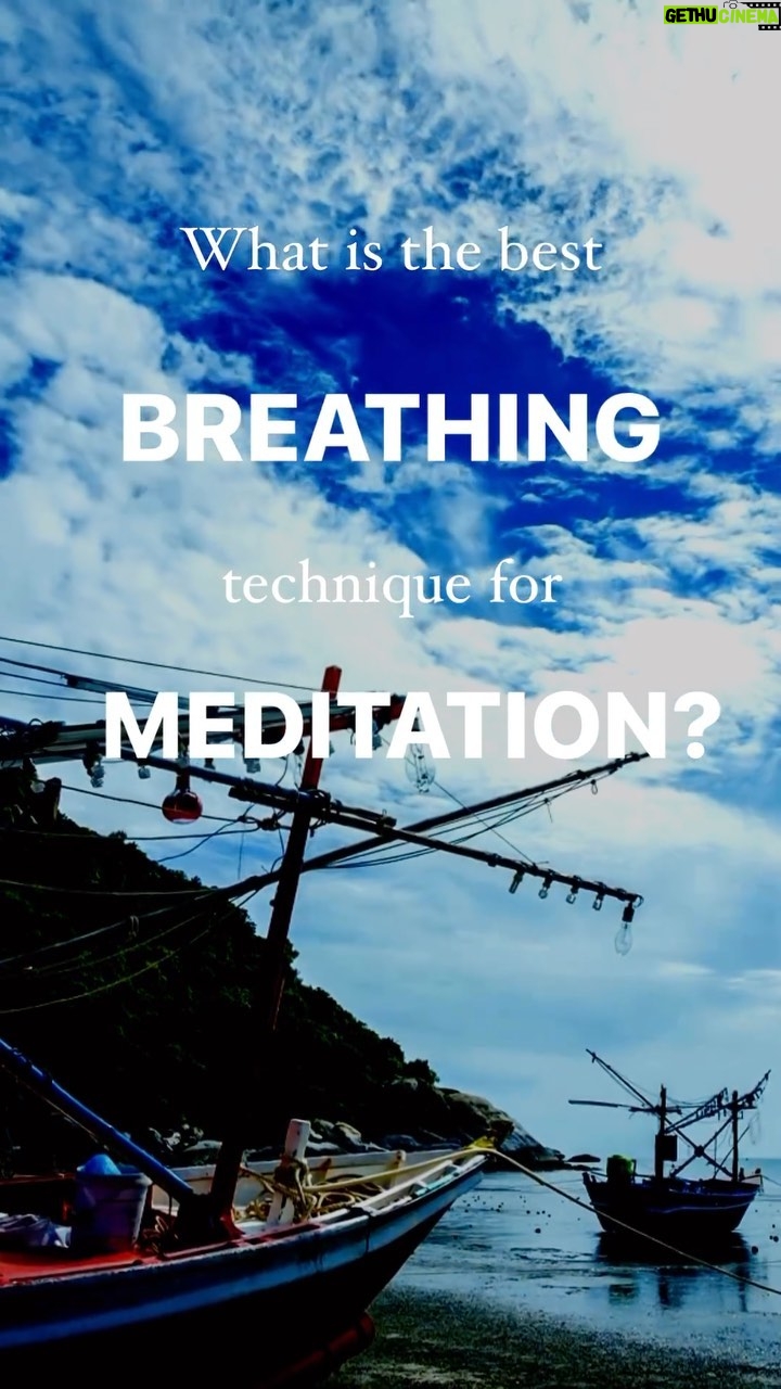 Deepak Chopra Instagram - #AskDeepak “I have a question about breathing during meditation. Is it best to breathe in and out of the nose during meditation, or exhale through the mouth? I just meditated for the first time exhaling through the mouth and had a much deeper meditation.” My response: During your meditation practice, don’t try to regulate or control your breath in any way. Breathe easily and naturally just as you would if you were sitting quietly and not paying attention to your breath. If you want to make use of specific breathing techniques like pranayama, It is recommended to do them before you meditate. Love, Deepak