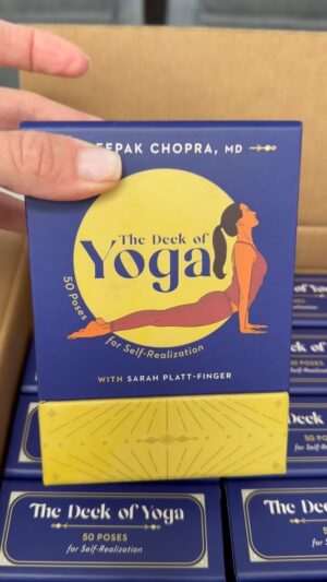 Deepak Chopra Instagram - Just in time for the light to come again, the Deck of Yoga will be available soon to illumine your yoga practice and connection to Self. 💫

Based off of our book, Living in the Light, @deepakchopra and I have created this deck for you to take with you wherever you go, complete with stunning illustrations by @stephaniesing .  Enjoy one pose at a time, reference the sequence card for simple flows on-the-go, or spark your own creativity by putting your own sequence together. 💫

My hope is that this little box of wisdom brings you joy, connection, and lightness of being as the next year unfolds. 🕊️✨

#yoga #yogateacher #yogapractice #yogaeveryday #asana #flow #livinginthelight