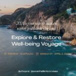 Deepak Chopra Instagram - What's on your 2024 bucket list? 💞 Be the first to join Chopra at sea and experience some of Latin America’s best-kept secrets from Panama to Acapulco with Chopra's Explore and Restore well-being voyage, in partnership with @swanhelleniccruises. 🙏🏾 If you would like to transform your personal growth, connect with your inner self, and align your intentions with purpose, you may book your spot on March 27 - April 2, 2024 by clicking the link in my bio — then scroll down to "Chopra Explore and Restore."