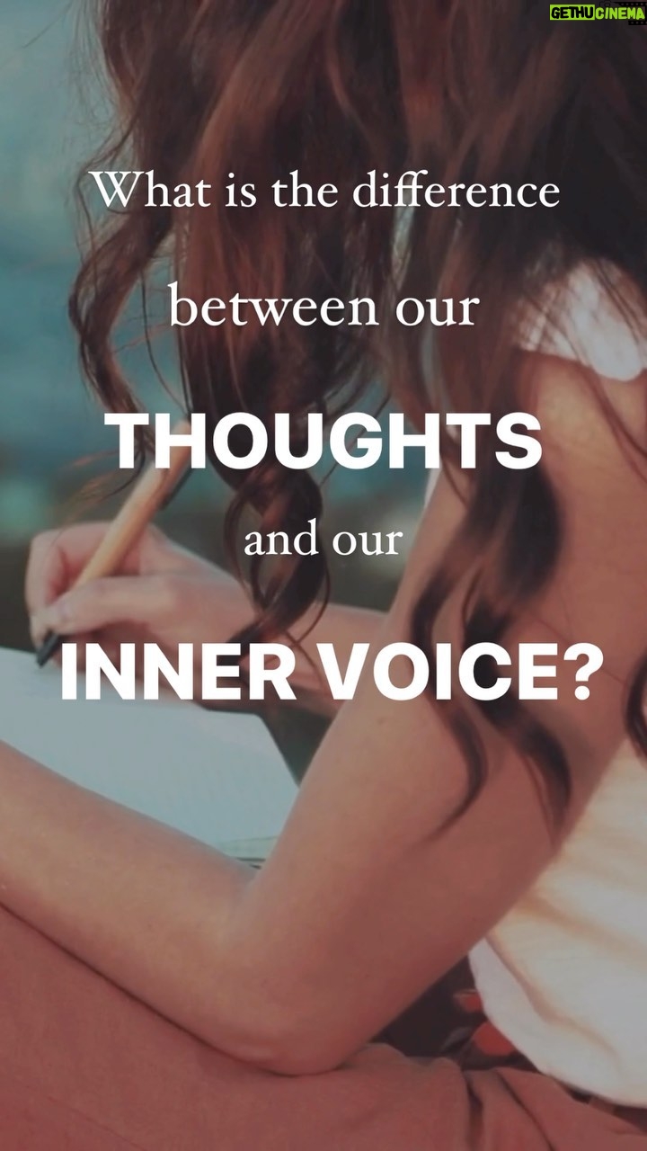 Deepak Chopra Instagram - #AskDeepak “Is there a way to distinguish between my wrong thoughts and the inner voice from the source of intelligence within?” My response: Thoughts that are creative and evolutionary will feel expansive, open, and light. They come from a still place, and a content and knowing place within you. These types of thoughts come from your source of intelligence and provide useful guidance. Thoughts that aren’t evolutionary come from conditioned awareness based on fear and past thoughts and actions. In contrast, these types of thoughts feel restricted, lacking, and contracted. They are not likely to lead you to long-term success or fulfillment. Once you become more aware of the quality of your thoughts, it becomes easy to favor evolutionary thoughts and not encourage non-evolutionary thoughts. Love, Deepak