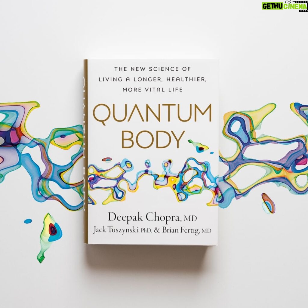 Deepak Chopra Instagram - My new book #QuantumBody delves into the innovative world of quantum science and shows how unlocking its secrets can revolutionize how we live and age—and, ultimately, how we can eradicate disease. Get exclusive access to my Quantum Body scan by ordering my new book. Click the link in my bio.