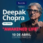 Deepak Chopra Instagram - Amigos latinoamericanos: estoy emocionado de anunciar que estaré en Santiago de Chile 🇨🇱 el 10 de abril, presentando "Awakened Life". Les extiendo una cálida invitación para que me acompañen mientras exploramos temas fundamentales que contribuirán a una mejor forma de vivir. Durante este evento, brindaré herramientas para comprender nuevos niveles de conciencia que son esenciales para sanar tanto la mente como el cuerpo. ¡Será una noche inolvidable llena de exploración, transformación y despertar! ¡Espero verlos pronto en Santiago! Adquieran sus boletos en: www.chopraenchile.cl --------------- My Latin American friends: I'm thrilled to announce that I'll be in Santiago de Chile 🇨🇱 on April 10th, presenting "Awakened Life." I extend a warm invitation for you to join me as we explore crucial topics that will contribute to a better way of living. During this event, I'll be providing tools for understanding new levels of consciousness that are essential for healing both the mind and body. It promises to be an unforgettable evening of exploration, transformation, and awakening! Looking forward to seeing you soon in Santiago! Get your tickets at: www.chopraenchile.cl (or tap on my bio and choose the option for "📅 Events"