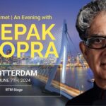 Deepak Chopra Instagram - Thrilled to be in Rotterdam, NL on June 7th at the RTM Stage. We'll explore how an Awakened Life can wake you up to new levels of awareness. We will share innovative research into the quantum world that will unveil the breakthroughs that will revolutionize the future of everyone’s well-being. For details please click "Upcoming Events" in my bio.