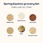 Deepak Chopra Instagram - Spring is a time of renewal and lightness, both in nature and within us. 🌱 In Ayurveda, spring calls for a shift in our diets to balance the kapha dosha, which tends to accumulate during the colder months. By choosing foods that are light, dry, and warming, we support our bodies in naturally detoxifying and preparing for the vibrant energy of the season ahead. ✨ From the crispness of leafy greens to the zest of fresh herbs, each item on this Ayurvedic spring grocery list is selected to awaken and rejuvenate your body, aligning with nature's cycle of rebirth. 💛 This list is part of @chopra's 7-Day Renew & Restore Detox Kit, you may join their Spring Equinox Community Cleanse on March 19th by visiting chopra.com. May you embrace these changes with mindfulness and joy, nourishing yourself for the blossoming days ahead.