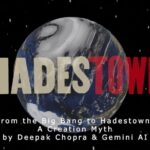 Deepak Chopra Instagram - From the big bang to Hadestown: A creation myth. Grateful to have been able to see the epic musical Hadestown in London's West End at The Lyric Theatre, Shaftesbury Avenue. After watching the play, I was inspired to ask A.I. about my experience, and this is what we have come up with! @hadestownuk @hadestown #HadestownUK #ai More info: Hadestown.co.uk & Hadestown.com