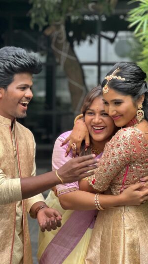 Deepika Venkatachalam Instagram - One year of this beautiful day. 🫶🏼🥹 

Taking you all through a ‘RAW’ REWIND STORY of how beautiful the day was for us :”)

When we said, “Naanga paathathuliyae romba azhagana engagement, enga engagement,” we really meant it, and hope you guys felt the same too. 🥹

Just in case you missed watching the full video earlier or want to rewatch it, please click the link in our bio and search for ‘#RnD Our engagement film.’ 
.
#RnD #Deepika #RawRewind #Rewindstory