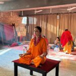 Deepshikha Nagpal Instagram - This ritual called “clash nashna “ . At satguru ashram you can get this done . And one must do it. . It removes all the negativity from your body and you will feel much lighter and better. . One has to pre book this and pay rs 1100 . . Can’t tell you how I felt after this. Just feeling blessed 🙏thank you. . . #blessed #happines #ishafoundation #satguru #greatful