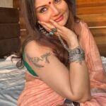 Deepshikha Nagpal Instagram - Surround yourself with people who motivate you to improve. Avoid drama, jealousy, and negativity.. . . #smile #beauty #attitude #positivity #vibe #trendingreels #saree #indian
