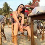 Deepshikha Nagpal Instagram - Leave a little sparkle wherever you go.. . . #style #attitude #fun #sunset #goa. . #pic by @rinarsingh28