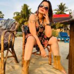 Deepshikha Nagpal Instagram – Leave a little sparkle wherever you go..
.
.
#style #attitude #fun #sunset #goa.
.
#pic  by @rinarsingh28