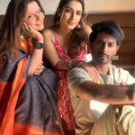 Deepshikha Nagpal Instagram - Today, I’m dedicating Valentine’s Day to those who hold my heart in a different way @deepshikha.nagpal @sehban_azim 💖 #ValentinesDay #FriendshipLove #Gratitude #sehbanazim #deepshikhanagpal #shivangiverma #instagram #friends Igatpuri.Nasik.Maharashtra