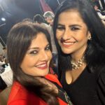 Deepshikha Nagpal Instagram - Launch of Yuva badminton league. Proud to announce me as an owner of “super smasher “. Thank you for believing in me and trusting me god has been kind❤️❤️❤️ love you @anuanita.sharma @rinarsingh28 for supporting me. Cheers. . . . #happiness💕 #blessed. @yuvabadmintonleague
