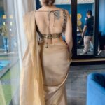 Deepshikha Nagpal Instagram - She is both, hellfire and holy water. And the flavor you taste depends on how you treat her.. . . #style #attitude #glamour #fashionmodel #indian #saree #work #outdoor