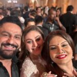 Deepshikha Nagpal Instagram – At @babasiddiqueofficial  Iftar party.  Always fun. .
.and lovely to meet all beautiful people. ❤️
.
#iftar #party #fun #positivity #vibe #❤
