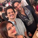 Deepshikha Nagpal Instagram – At @babasiddiqueofficial  Iftar party.  Always fun. .
.and lovely to meet all beautiful people. ❤️
.
#iftar #party #fun #positivity #vibe #❤