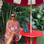 Demet Akalın Instagram - ☺️❤️🌹#Miami Faena