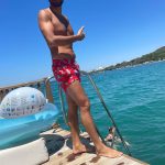 Demet Akalın Instagram - Bir baba ve bütün yaz babişkosuyla doyasıya tatil yapan bir Hira❤️teşekkler aşkım ❤️ @okankurt @hirakurt2014 Vogue Hotel Bodrum