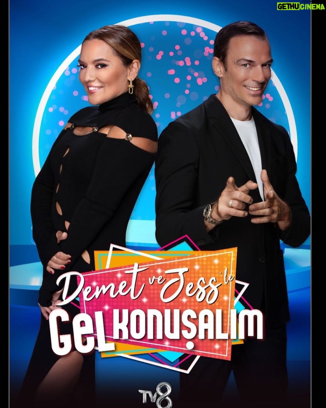Demet Akalın Instagram - Pazartesi başlıyoruz 12.45 🌷 Gel Konuşalım @gelkonusalimtv @jessmolhoofficial @tv8 🥰