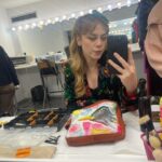 Demet Evgar Instagram - Dünden bugüne #Bahar #set 🩵☀️🩵