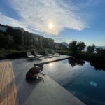 Demet Evgar Instagram - 💋👯‍♀️💎 #sunrise 🌀🙏🏻💙 Barbaros Reserve Bodrum