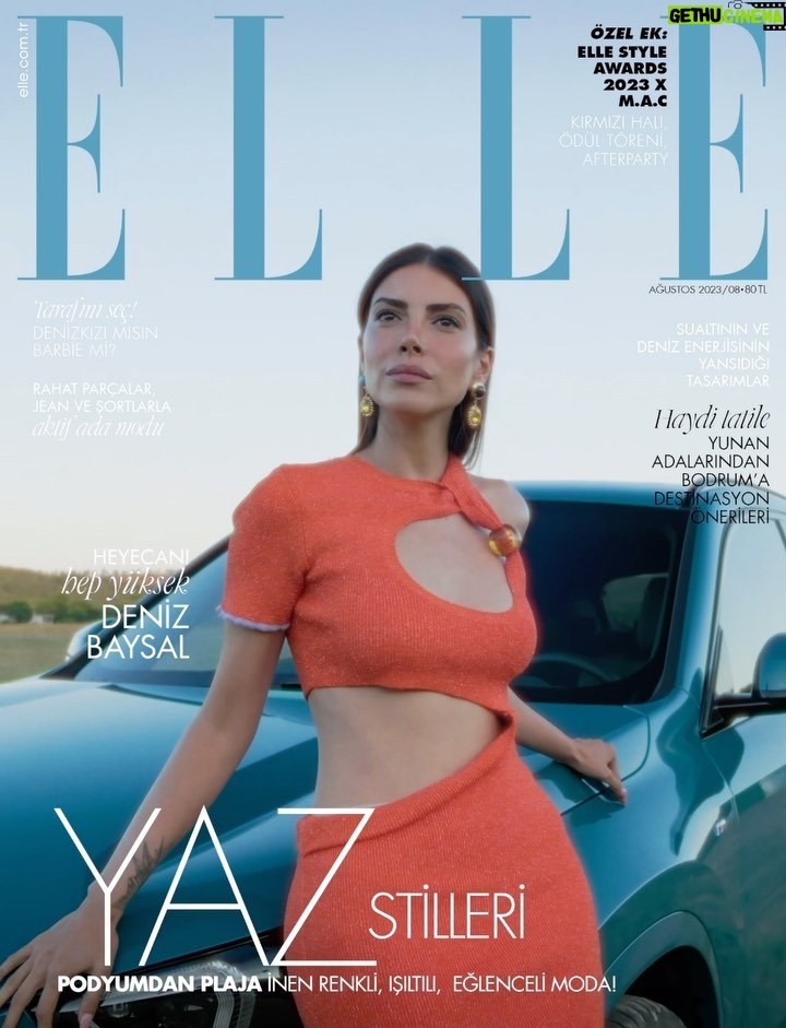 Deniz Baysal Instagram - ELLE Ağustos sayısı yarın çıkıyor! Oyuncu Deniz Baysal ile şöyle güzel, ucunda macera, sürdürülebilirlik ve yolda olmak olan bir hayalinin gerçek hayattaki, somut halini yaşamaya karar verdik.O (bizim yerimize de) Yeni BMW iX1’i yolda test etti, yakından tanıdı, kullandıkça bir fikri oldu. Kapağında #DenizBaysal’ın olduğu ELLE Ağustos sayısını bayiilerden ve dergiburda.com’dan alabilir, trendyol, n11 ve hepsiburada’dan sipariş verebilirsiniz. @denizbaysal_ @bmwturkiye #ELLE #ELLEAğustos #işbirliği Yayın Direktörü: @meldanar13 Röportaj: @suzanyurdacan Dijital Yayın Yönetmeni: @denizunaldi Video: @mertakay Moda Direktörü: @asilasli Moda Editörü: @incegizem Saç: @mustafa_akguul Makyaj: @cireneroz Prodüktör: @alkin0nder Moda Editörü Asistanları: @zeynep.kavasoglu @duruvkr Saç Asistanı: @essgece Makyaj Asistanı: @isilkokluu