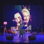 Deniz Çakır Instagram - Sensiz olmazdı… 🌿 Hep diledik bi tiyatro sahnesinde beraber olmayı.. böyle olmamalıydı belki… Ama bak ben tuttum sözümü… Viyana’da beraber sahnedeydik.Bazıları yaşam boyu kalır Sabina’m … Sen hep kalacaksın… 🌻 Teşekkürler Viyana… yine geleceğim… @kunstoffensive_wien Theater Akzent