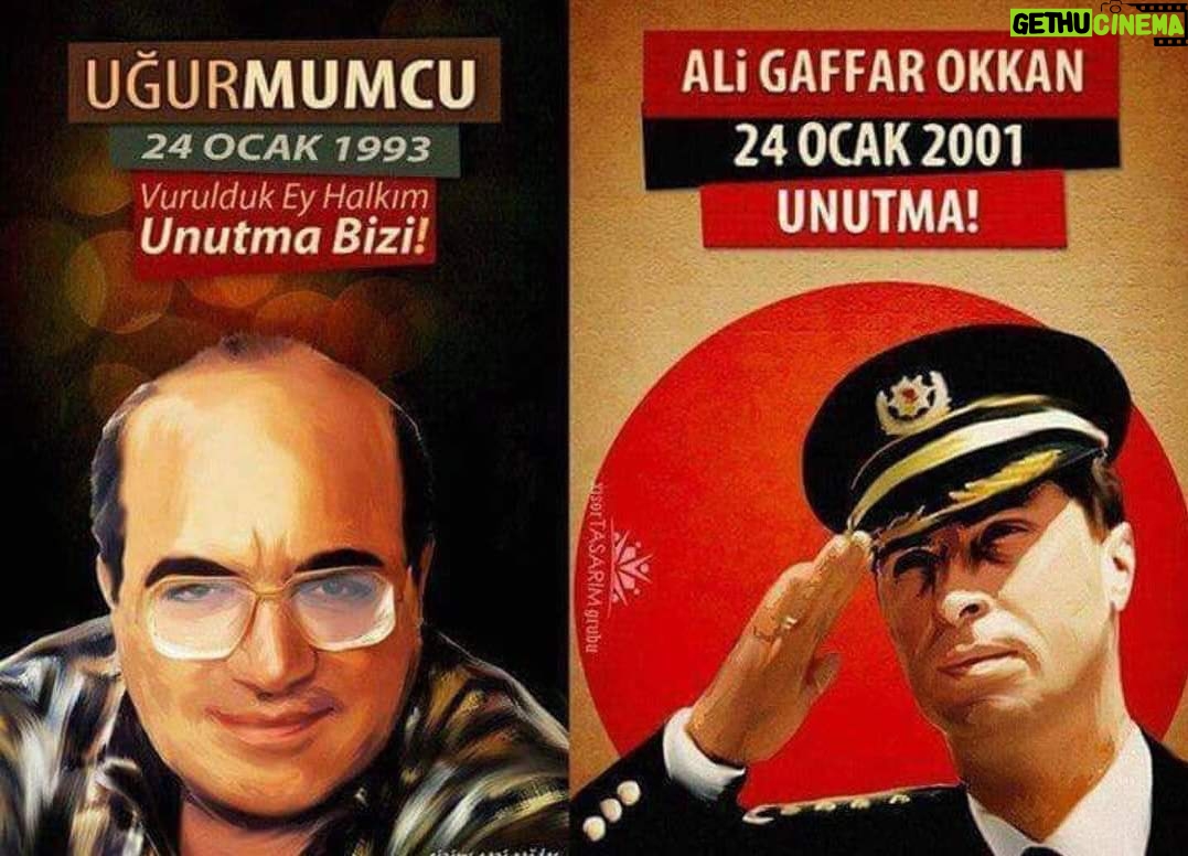 Deniz Çakır Instagram - Saygı ve özlemle.... 🌹🌹🌹 #uğurmumcu #gaffarokkan