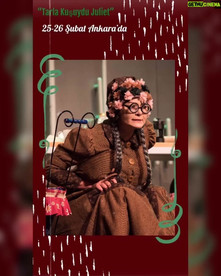 Deniz Çakır Instagram - Ankara’m geliyoruz 25-26 Şubat’da... “Tarla Kuşuydu Juliet”🎭